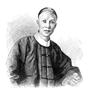 Un savant chinois, vers 1890