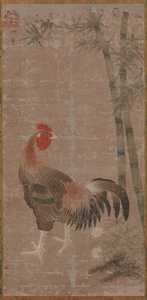 Un coq et des bambous, dynastie Ming, vers 1105-1135