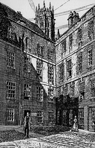 Un coin de Cliffords Inn, 1903