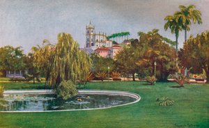 Un coin de la Praça da Glória, 1914