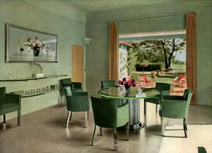 Une salle à manger française, 1938 - Unbekannt