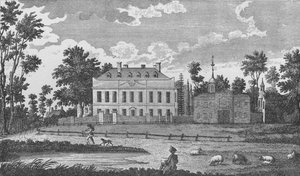 Une résidence de gentilhomme sur Stockwell Common, 1792