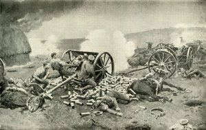 Un acte héroïque de la Royal Horse Artillery près de Compiègne, 1919