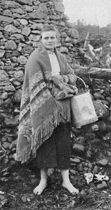 Une paysanne de Killarney, Irlande, 1912