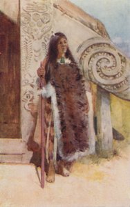 Une cheftaine maorie, 1923 - Unbekannt