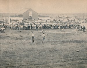Une réunion de masse à Bulawayo, vers 1900
