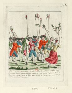 Une journée mémorable à Versailles, 1789