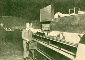 Modèle du chemin de fer postal, 1930