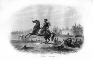 Un cavalier moghol, 19e siècle - Unbekannt