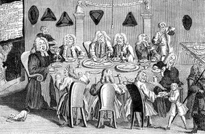 Une fête paroissiale, 1741