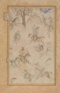 Une chasse princière, fin du 16ème siècle - Unbekannt
