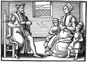 Une famille puritaine, 1563