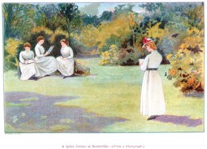 Un coin tranquille à Bournville, 1892