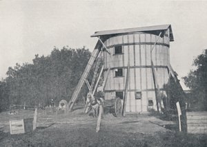 Un silo, près de Mildura, Victoria, 1923