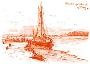 Une esquisse à Walberswick, 1899 - Unbekannt