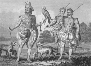 Un sportif du 16e siècle, vers 1798