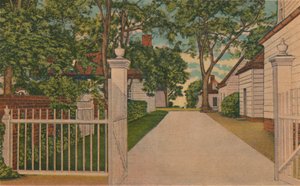 Vue de la North Lane, 1946