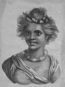 Une femme des îles Sandwich, XVIIIe siècle