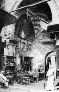 Un bazar au Caire, Égypte, vers 1920 - Unbekannt