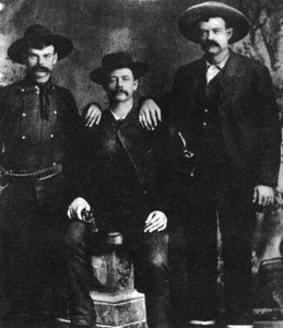 Photographie contestée du voleur de train et hors-la-loi Sam Bass, vers 1877-1878 - Unbekannt