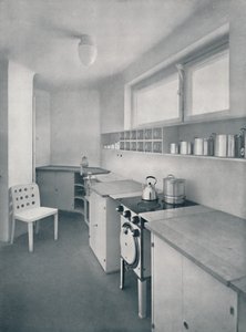Une cuisine conçue par le professeur Oswald Haerdtl, de Vienne, 1935 - Unbekannt