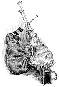 Une musette et une cornemuse, 1901