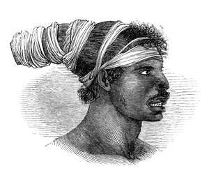 Un natif australien, 1848