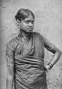 Une danseuse nautch, présidence de Madras, 1902 - Unbekannt