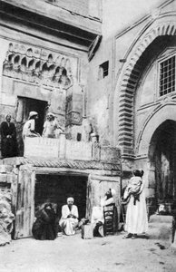 Un coin pittoresque du Caire, Égypte, vers 1920
