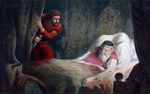 Une scène de Macbeth, XVIIe siècle
