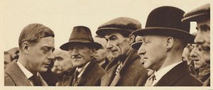 Une discussion avec des anciens combattants, Pays de Galles du Sud, 1936 1937
