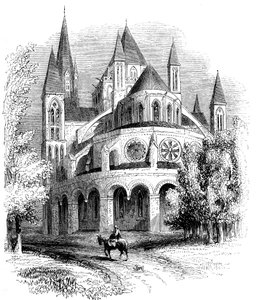 Abbaye aux Hommes, Caen, Normandie, France