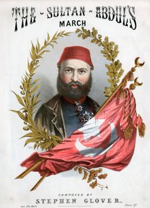 Abd-ul-Aziz 1830-1876, sultan de Turquie à partir de 1861, vers 1871