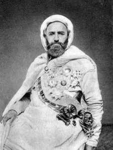 Abd al-Qadir, soufi algérien et chef politique et militaire, 1875