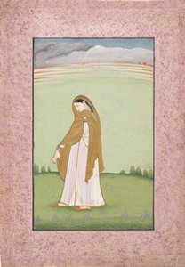 Abhisarika Nayika, une héroïne aspirant à son amant, vers 1790-1800