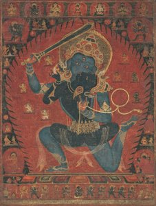 Acala avec sa consort Vishvavajri - Unbekannt