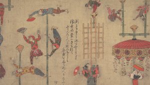 Acrobates, vers 1800