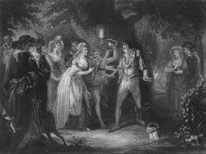 Acte V Scène iv de Comme il vous plaira, XIXe siècle