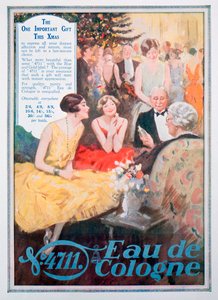 Publicité pour 4711 Eau de Cologne, 1928 - Unbekannt