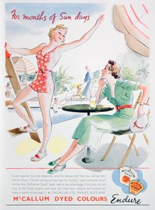 Publicité pour les couleurs teintes McCallum - Unbekannt