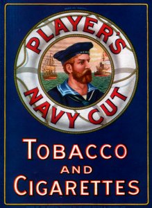 Publicité pour le tabac et les cigarettes Players Navy Cut, 1923 - Unbekannt
