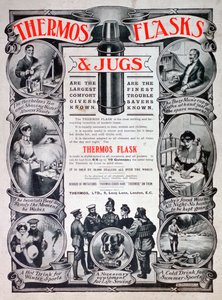 Publicité pour des flacons et pichets Thermos, 1910 - Unbekannt