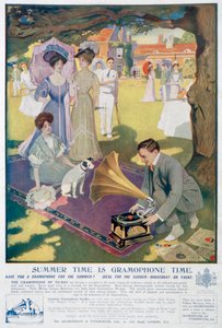 Publicité pour la Gramophone and Typewriter Co - Unbekannt