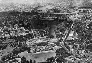 Vue aérienne du palais de Buckingham, Londres, 1926-1927 - Unbekannt