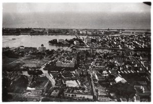 Vue aérienne de Recife, Brésil, depuis un Zeppelin, 1930-1933 - Unbekannt