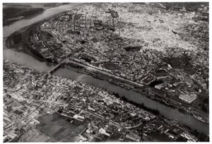Vue aérienne de Séville, Espagne, depuis un Zeppelin, 1929-1933 - Unbekannt