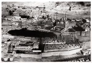 Vue aérienne de la mosquée de Muhammad Ali Pasha, Le Caire, Égypte, depuis un Zeppelin - Unbekannt