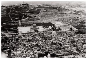 Vue aérienne de la mosquée d