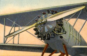 Hélice en métal Aeron-Reed fabriquée par les ateliers de cuivre Heddernheimer, 1932
