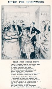 Après la lune de miel - Leur premier dîner, 1927 - Unbekannt
